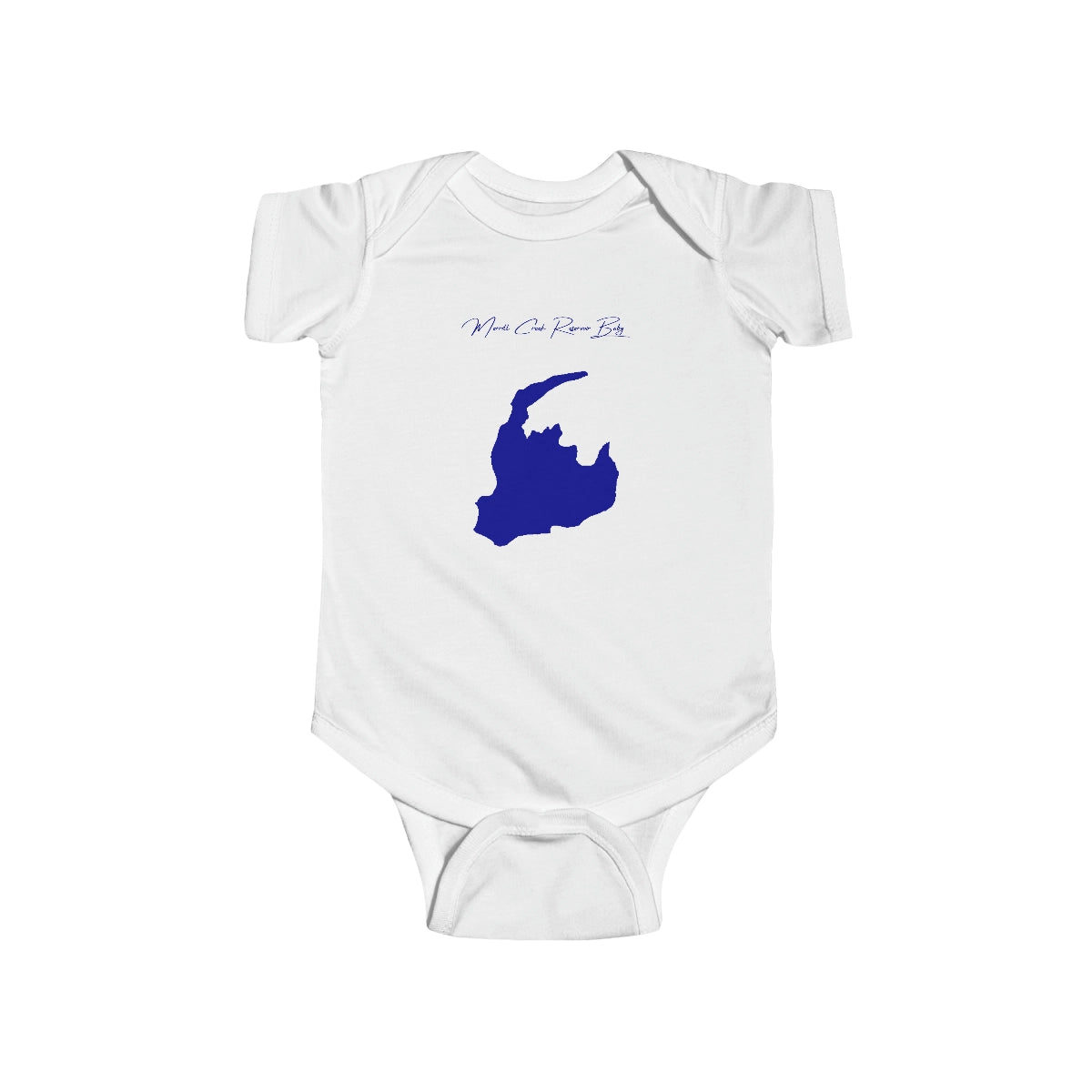 New  Jersey  Merrill  Creek  Reservoir  Onesie  front  position  view  from  front  white.webp