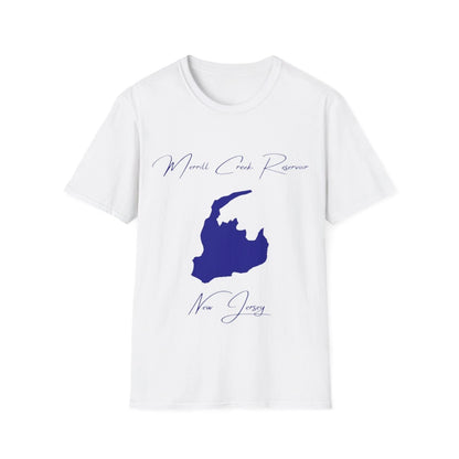New  Jersey  Merrill  Creek  Reservoir  T-shirt  front  position  view  from  front  white.webp