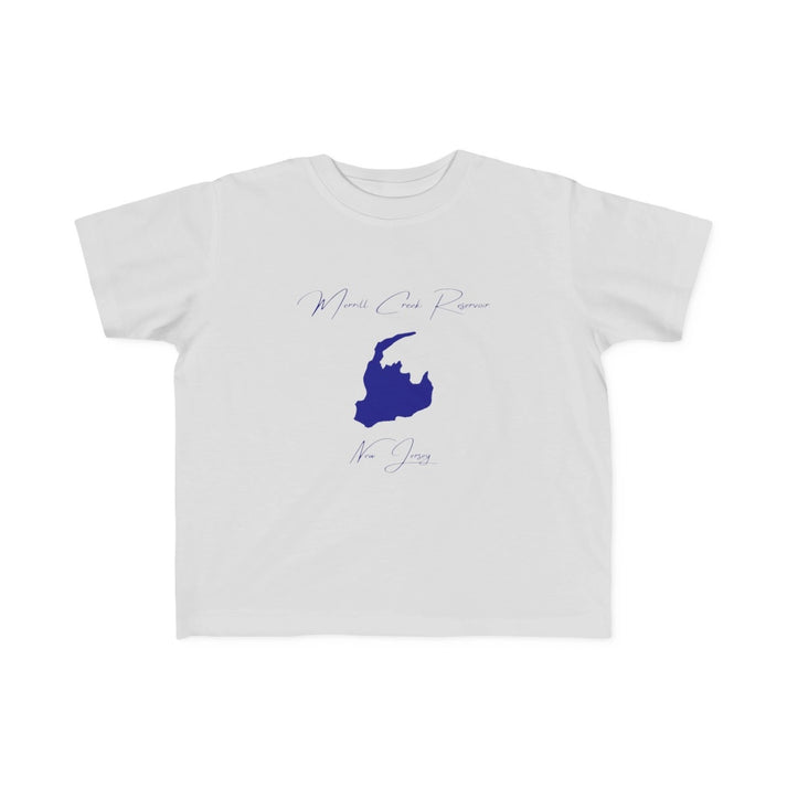 New  Jersey  Merrill  Creek  Reservoir  Toddler  T-shirt  front  position  view  from  front  silver.webp