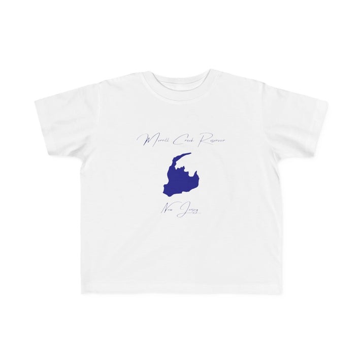 New  Jersey  Merrill  Creek  Reservoir  Toddler  T-shirt  front  position  view  from  front  white.webp