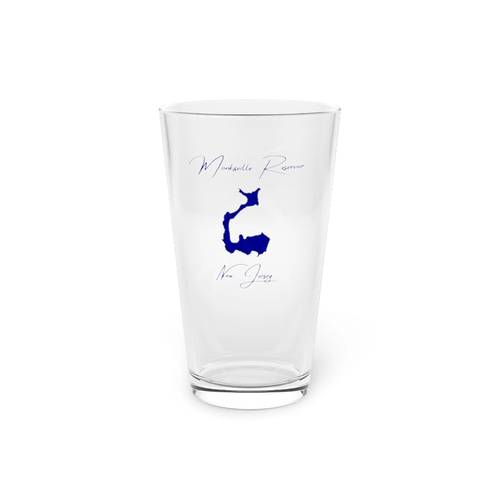 New  Jersey  Monksville  Reservoir  16oz  Pint  Glass  front  position  view  from  front  16oz.webp