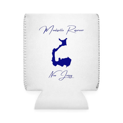 New  Jersey  Monksville  Reservoir  Can  Koozie  front  position  view  from  front-1  white.webp