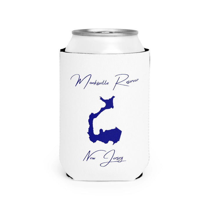 New  Jersey  Monksville  Reservoir  Can  Koozie  front  position  view  from  front-2  white.webp