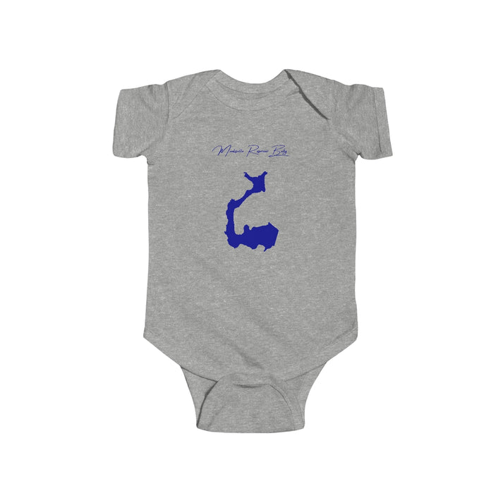 New  Jersey  Monksville  Reservoir  Onesie  front  position  view  from  front  heather.webp