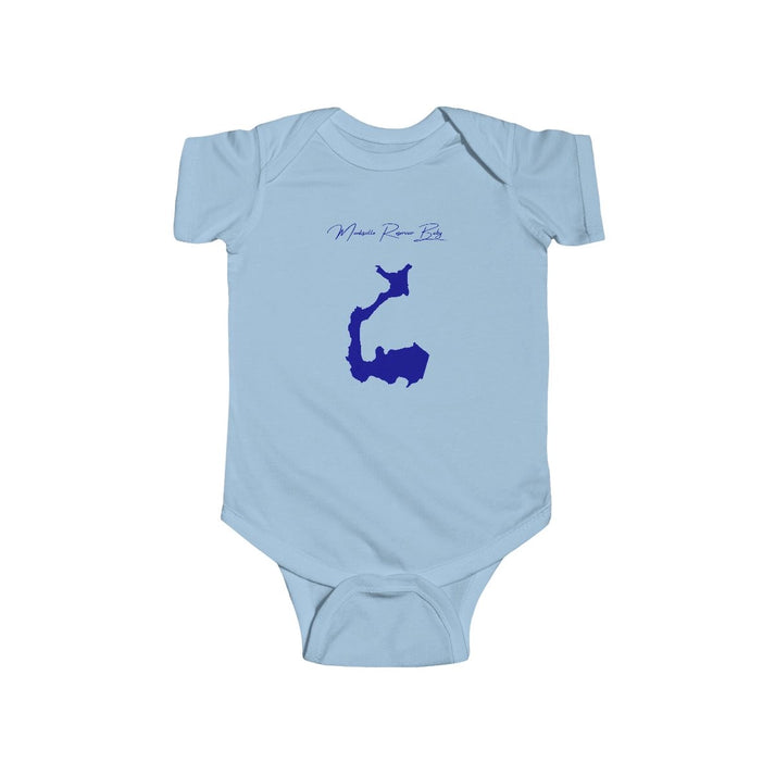 New  Jersey  Monksville  Reservoir  Onesie  front  position  view  from  front  light  blue.webp