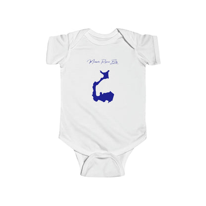 New  Jersey  Monksville  Reservoir  Onesie  front  position  view  from  front  white.webp