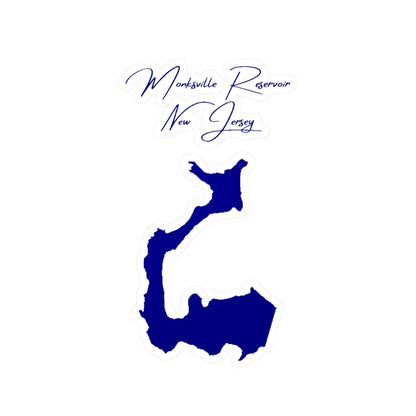 New  Jersey  Monksville  Reservoir  Vinyl  Decal  other  position  view  from  front  4  x  6.webp