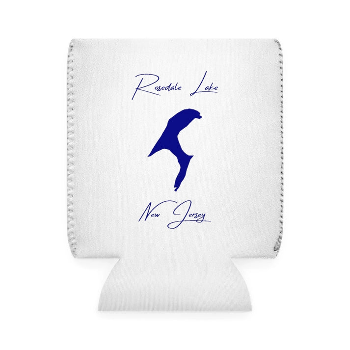 New  Jersey  Rosedale  Lake  Can  Koozie  front  position  view  from  front-1  white.webp