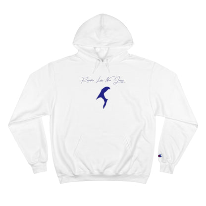 New  Jersey  Rosedale  Lake  Hoodie  front  position  view  from  front  white.webp