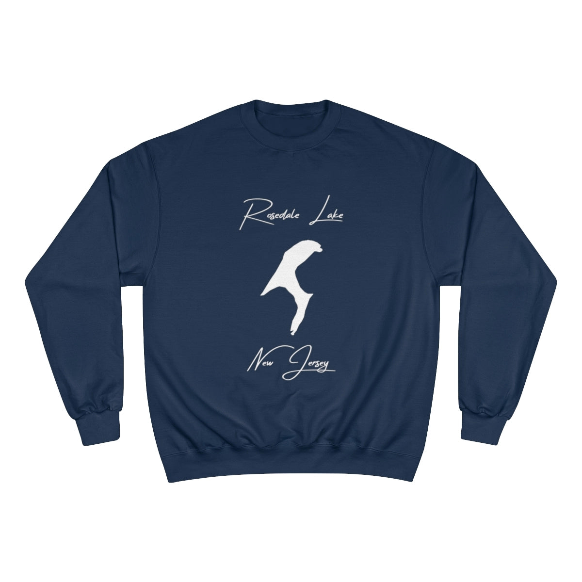 New  Jersey  Rosedale  Lake  Sweatshirt  front  position  view  from  front  navy.webp