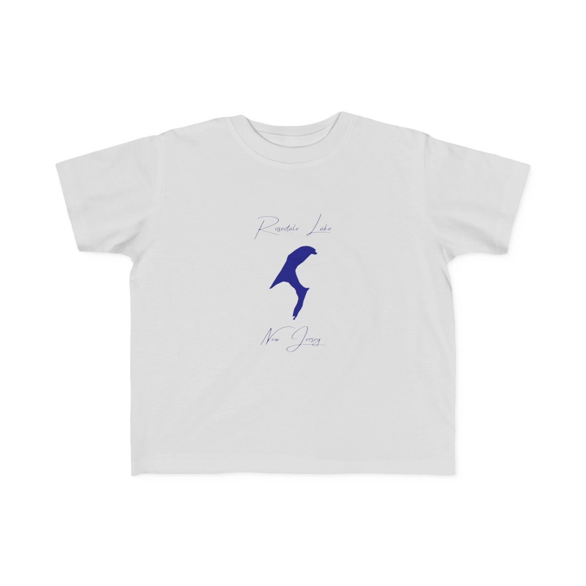 New  Jersey  Rosedale  Lake  Toddler  T-shirt  front  position  view  from  front  silver.webp