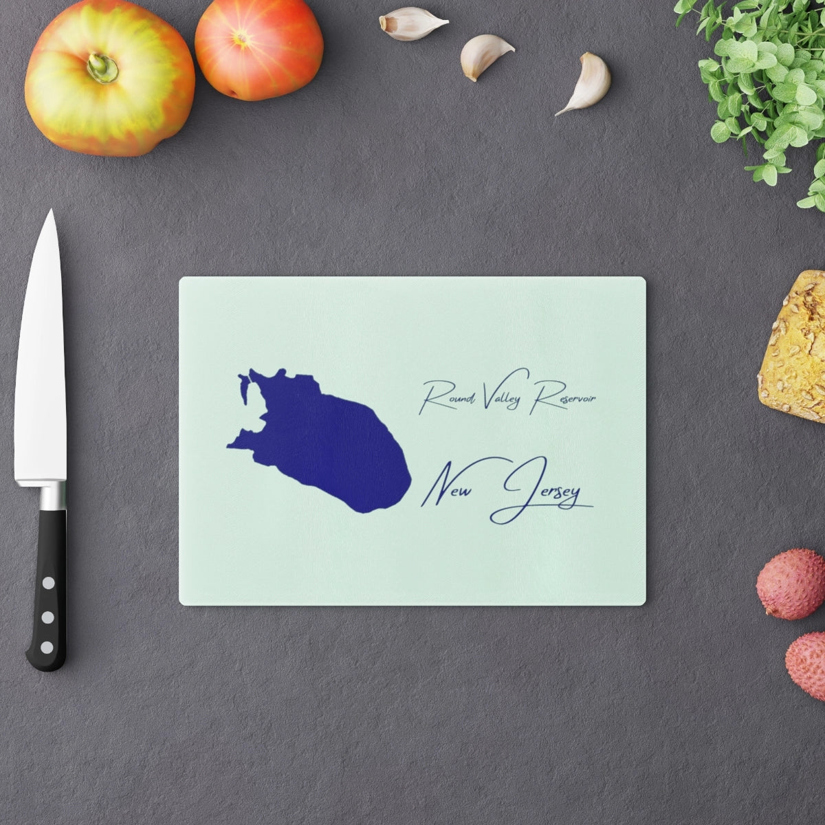 New  Jersey  Round  Valley  Reservoir  Cutting  Board  other  position  view  from  context-2  small.webp