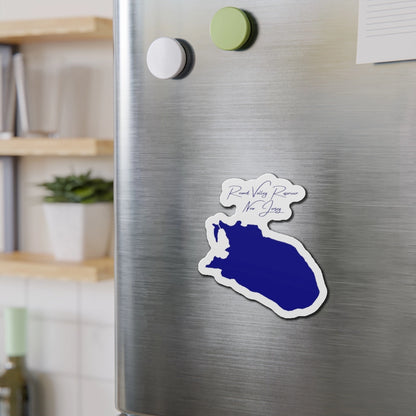 New  Jersey  Round  Valley  Reservoir  Die  Cut  Magnet  front  position  view  from  context-2  4  x  4.webp