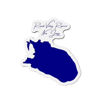 New  Jersey  Round  Valley  Reservoir  Die  Cut  Magnet  front  position  view  from  front  4  x  4.webp