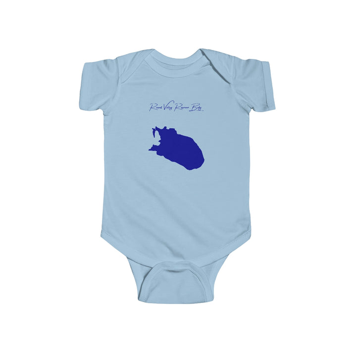 New  Jersey  Round  Valley  Reservoir  Onesie  front  position  view  from  front  light  blue.webp