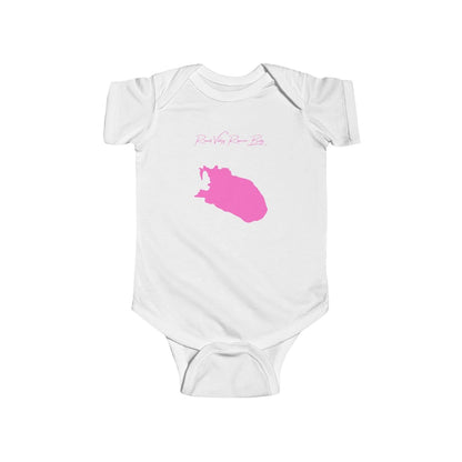 New  Jersey  Round  Valley  Reservoir  Onesie  front  position  view  from  front  white.webp