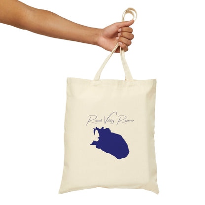 New  Jersey  Round  Valley  Reservoir  Tote  Bag  other  position  view  from  context-front  15  x  16.webp