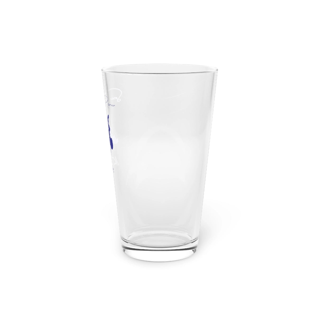 New  Jersey  Spruce  Run  Reservoir  16oz  Pint  Glass  front  position  view  from  right  16oz.webp