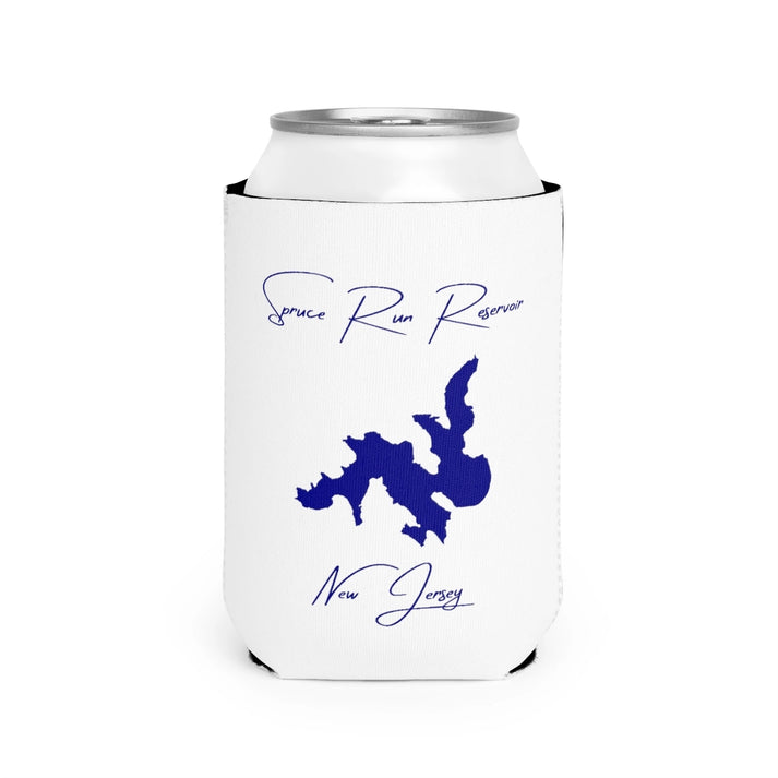 New  Jersey  Spruce  Run  Reservoir  Can  Koozie  front  position  view  from  front-2  white.webp