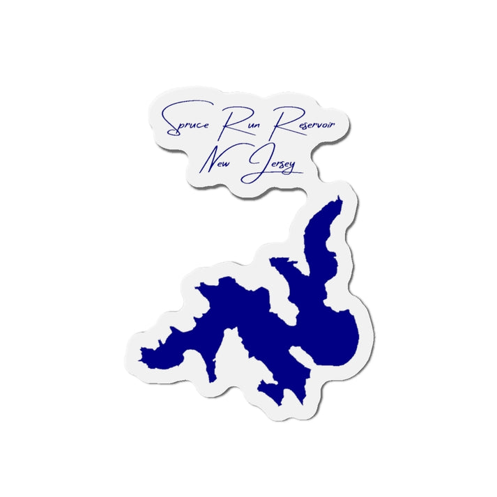 New  Jersey  Spruce  Run  Reservoir  Die  Cut  Magnet  front  position  view  from  front  4  x  4.webp