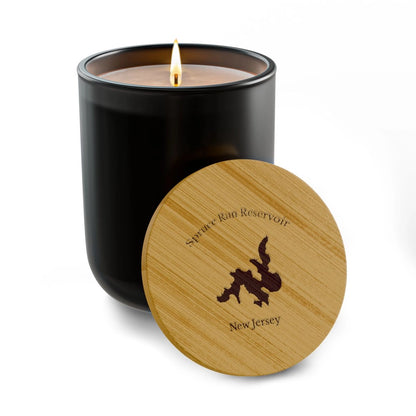 New  Jersey  Spruce  Run  Reservoir  Engraved  Candle  other  position  view  from  front  true  noir  (matte).webp