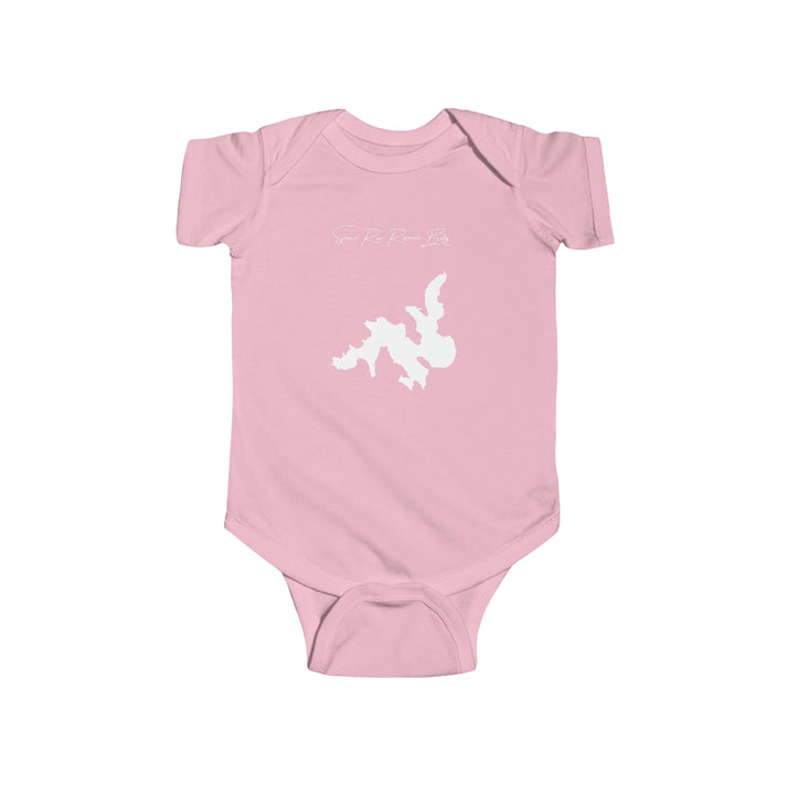 New  Jersey  Spruce  Run  Reservoir  Onesie  front  position  view  from  front  pink.webp