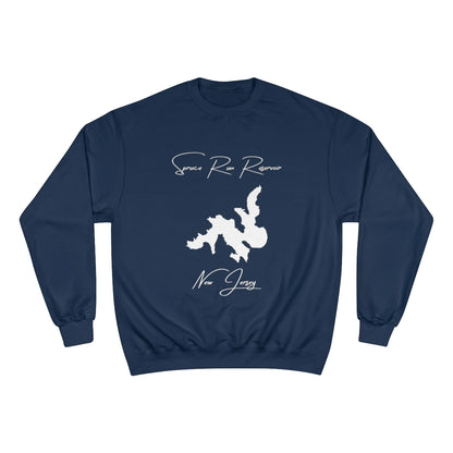 New  Jersey  Spruce  Run  Reservoir  Sweatshirt  front  position  view  from  front  navy.webp