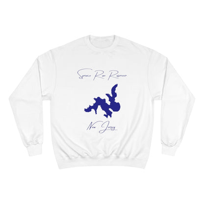 New  Jersey  Spruce  Run  Reservoir  Sweatshirt  front  position  view  from  front  white.webp