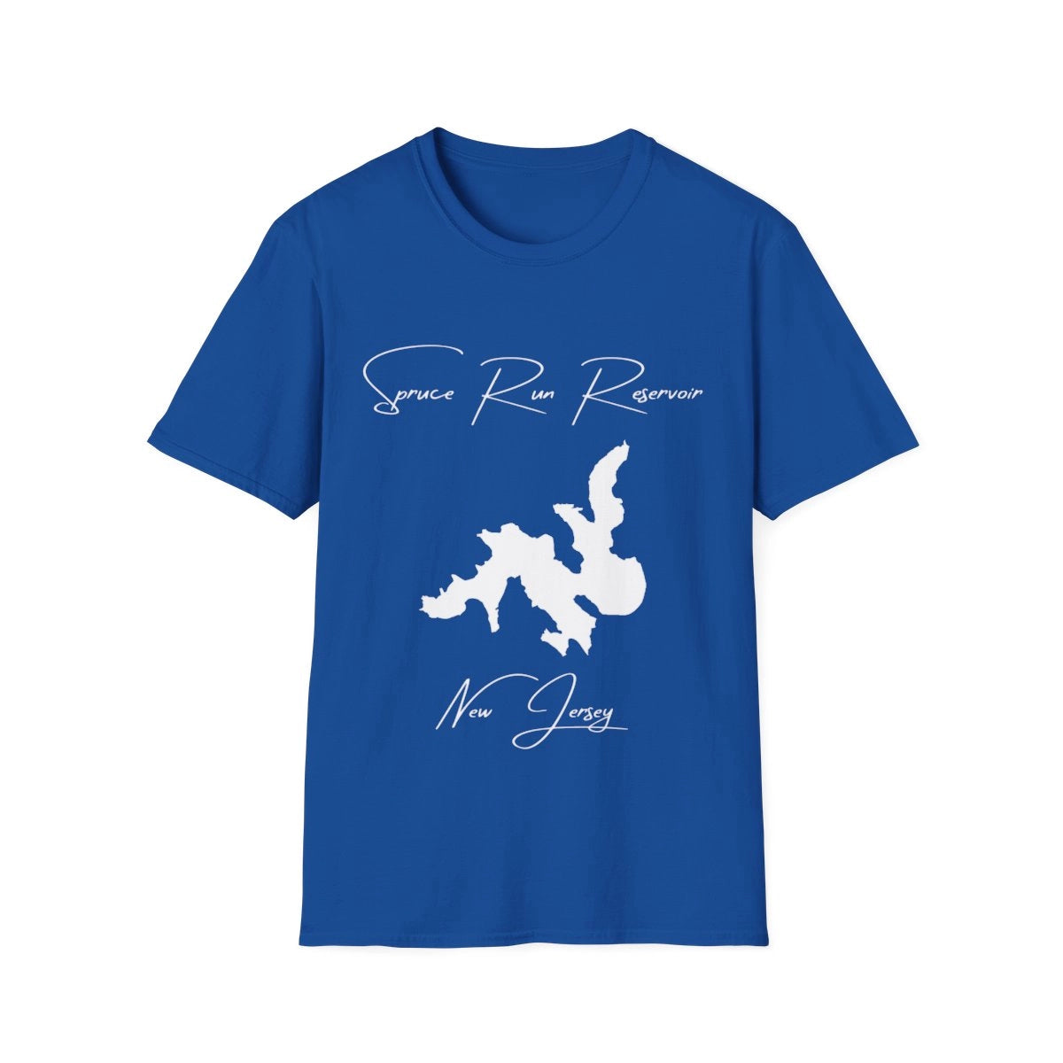 New  Jersey  Spruce  Run  Reservoir  T-shirt  front  position  view  from  front  royal.webp