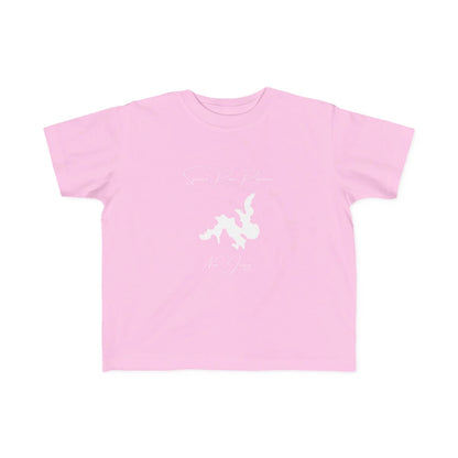 New  Jersey  Spruce  Run  Reservoir  Toddler  T-shirt  front  position  view  from  front  pink.webp