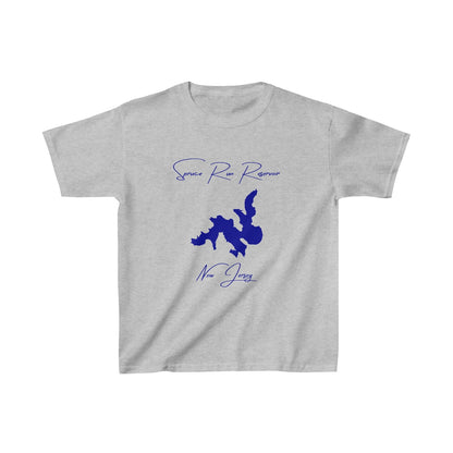 New  Jersey  Spruce  Run  Reservoir  Youth  T-shirt  front  position  view  from  front  sport  grey.webp