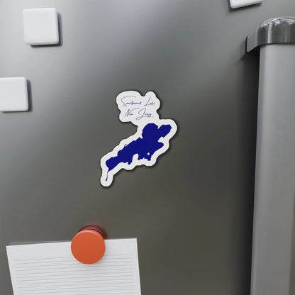 New  Jersey  Swartswood  Lake  Die  Cut  Magnet  front  position  view  from  context-1  4  x  4.webp