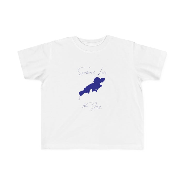 New  Jersey  Swartswood  Lake  Toddler  T-shirt  front  position  view  from  front  white.webp
