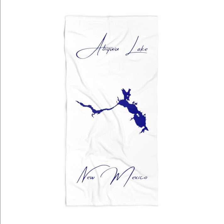 New  Mexico  Abiquiu  Lake  Beach  Towel  front  position  view  from  front  36  x  72.webp