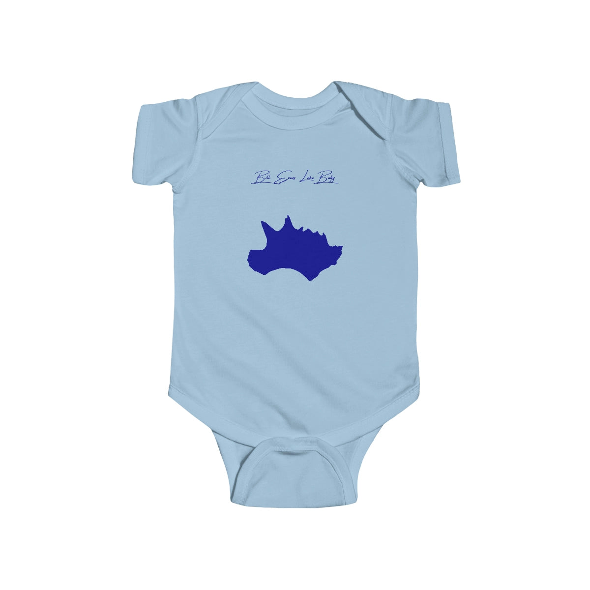 New  Mexico  Bill  Evans  Lake  Onesie  front  position  view  from  front  light  blue.webp