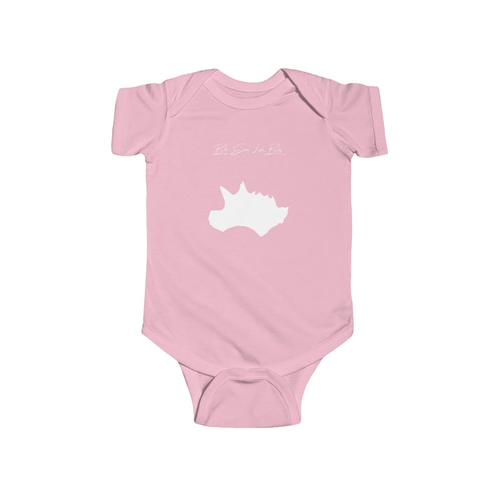 New  Mexico  Bill  Evans  Lake  Onesie  front  position  view  from  front  pink.webp
