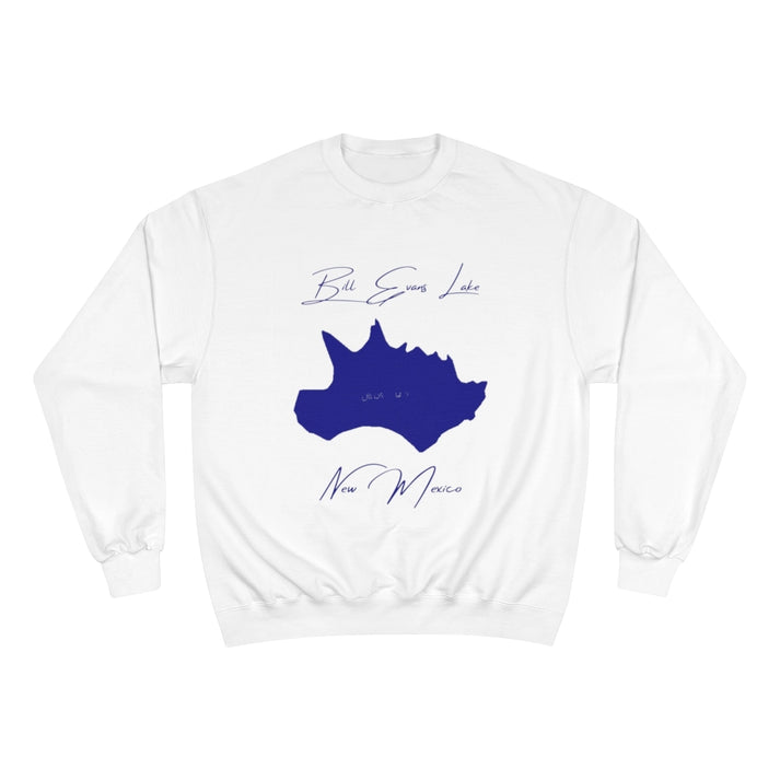 New  Mexico  Bill  Evans  Lake  Sweatshirt  front  position  view  from  front  white.webp