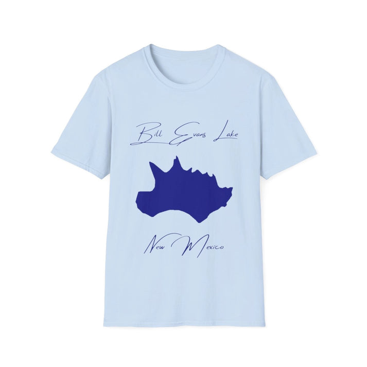 New  Mexico  Bill  Evans  Lake  T-shirt  front  position  view  from  front  light  blue.webp