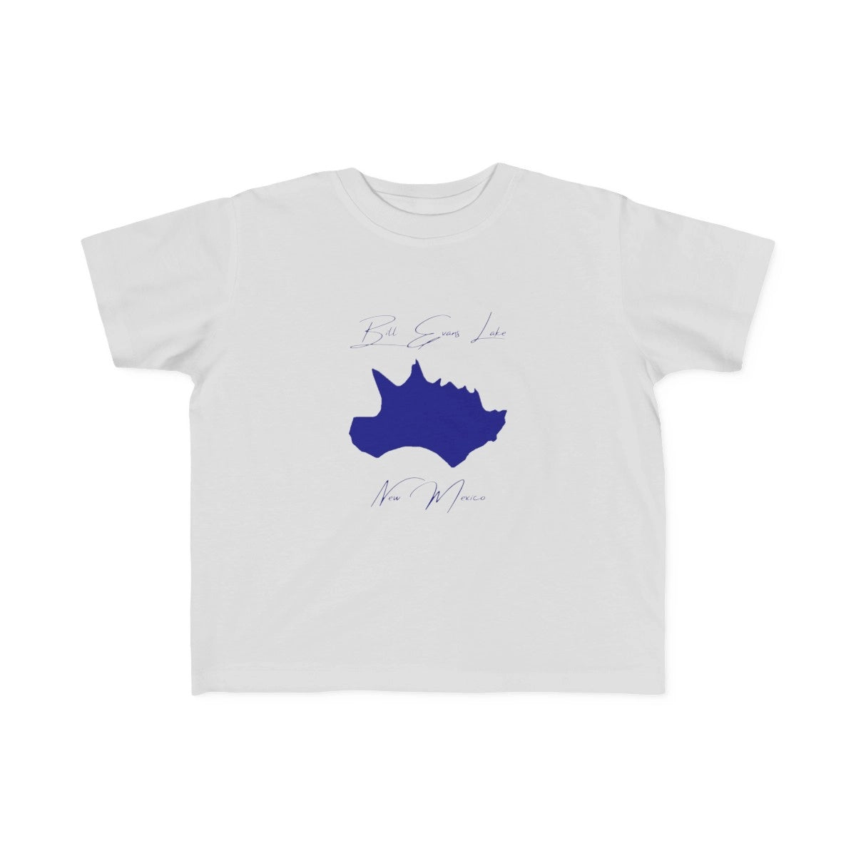 New  Mexico  Bill  Evans  Lake  Toddler  T-shirt  front  position  view  from  front  silver.webp