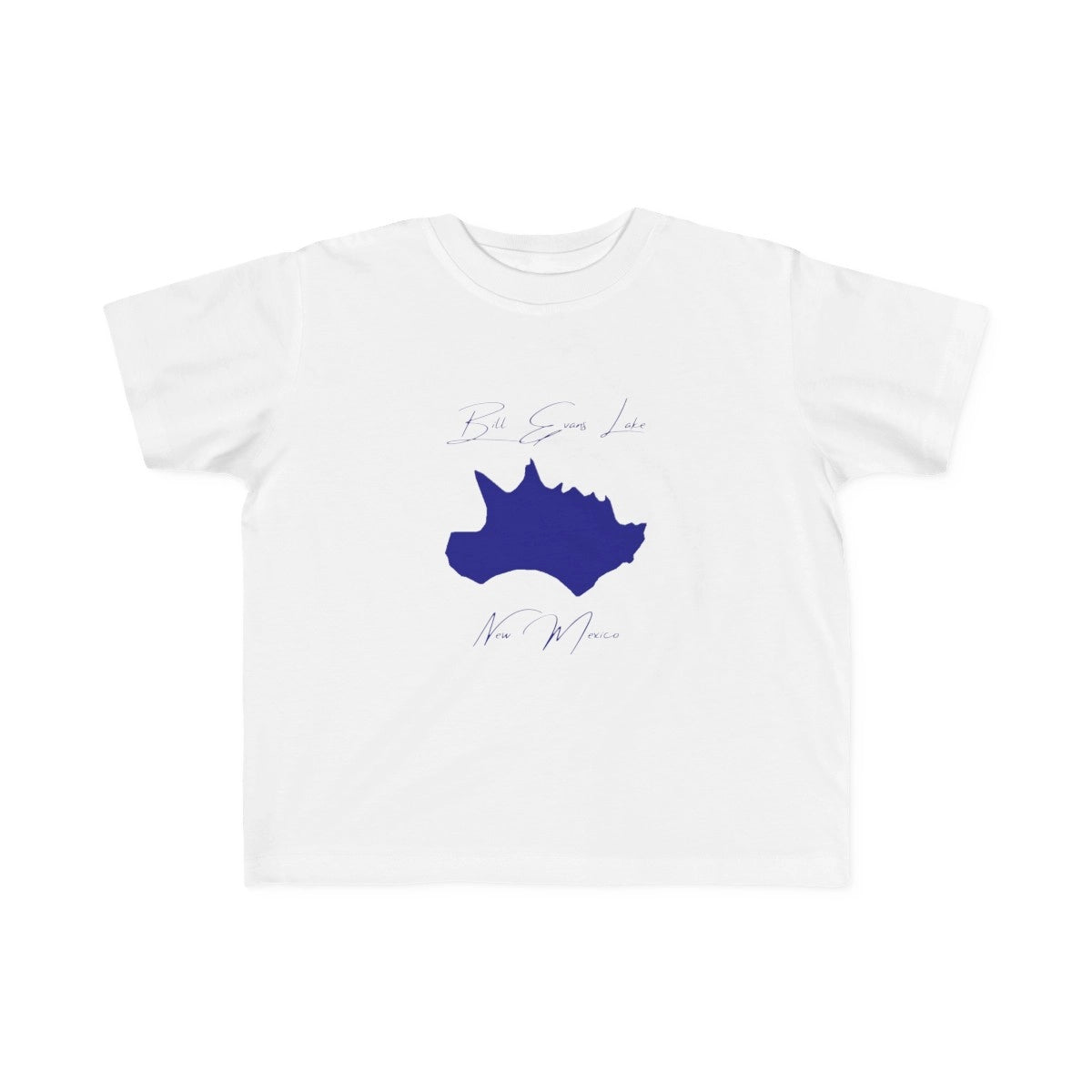 New  Mexico  Bill  Evans  Lake  Toddler  T-shirt  front  position  view  from  front  white.webp