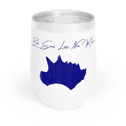New  Mexico  Bill  Evans  Lake  Wine  Tumbler  front  position  view  from  front  white.webp