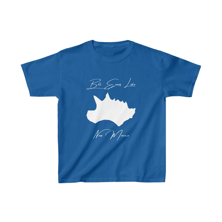 New  Mexico  Bill  Evans  Lake  Youth  T-shirt  front  position  view  from  front  royal.webp