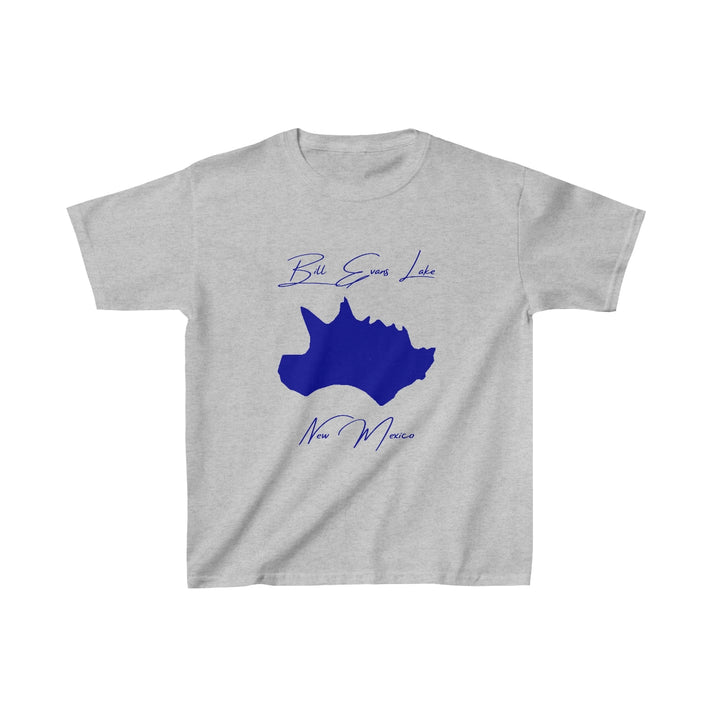 New  Mexico  Bill  Evans  Lake  Youth  T-shirt  front  position  view  from  front  sport  grey.webp