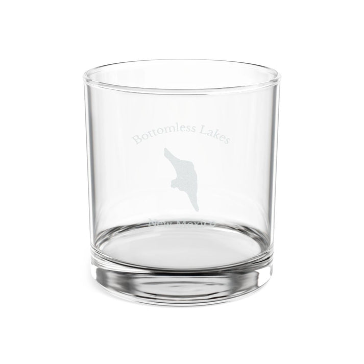 New  Mexico  Bottomless  Lakes  Engraved  Whiskey  Glass  other  position  view  from  front  10.5oz.webp