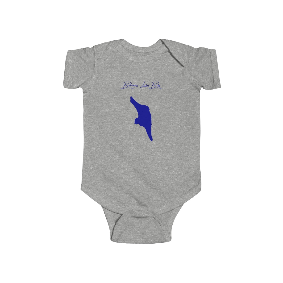 New  Mexico  Bottomless  Lakes  Onesie  front  position  view  from  front  heather.webp
