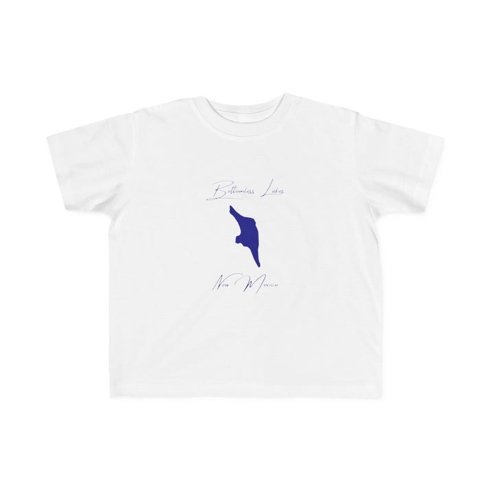 New  Mexico  Bottomless  Lakes  Toddler  T-shirt  front  position  view  from  front  white.webp