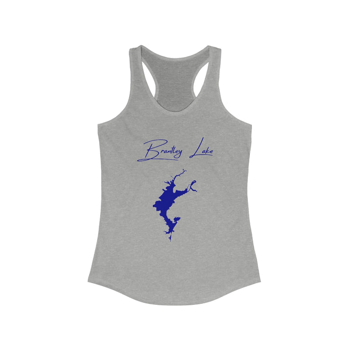 New  Mexico  Brantley  Lake  Racerback-Tank  front  position  view  from  front  heather  grey.webp
