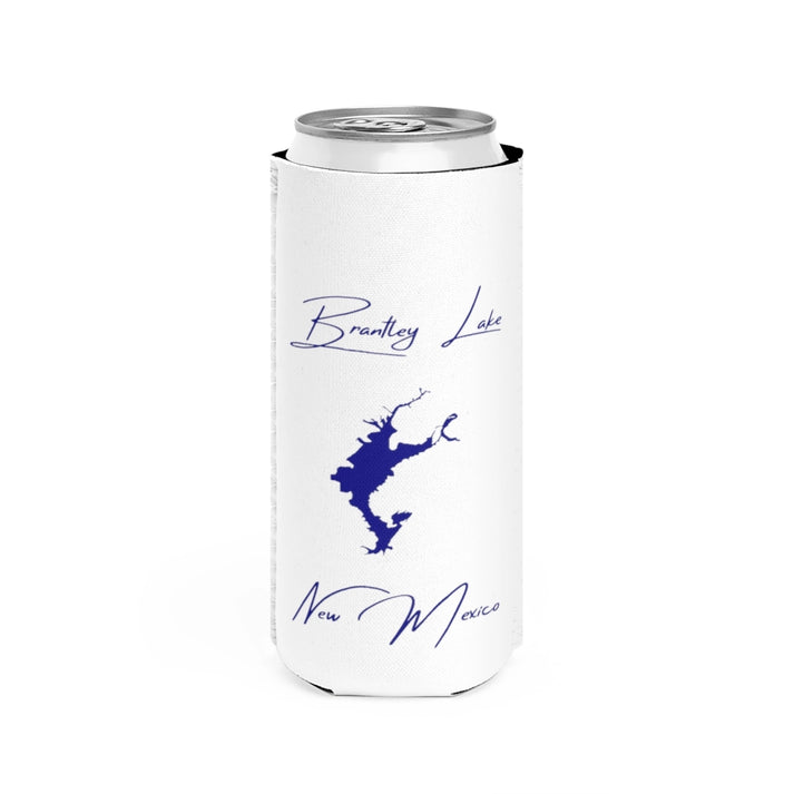 New  Mexico  Brantley  Lake  Slim  Can  Koozie  front  position  view  from  front  white.webp