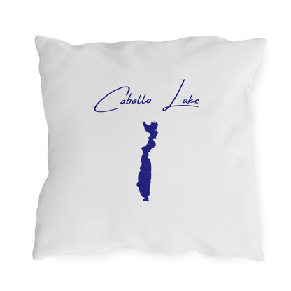 New  Mexico  Caballo  Lake  Outdoor  Pillow  back  position  view  from  back  18  x  18.webp