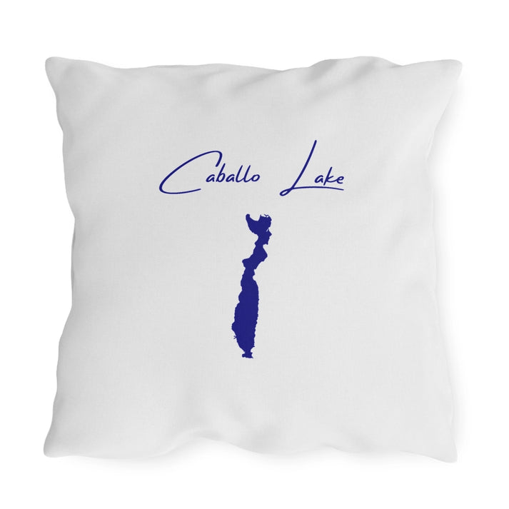 New  Mexico  Caballo  Lake  Outdoor  Pillow  back  position  view  from  back  20  x  20.webp